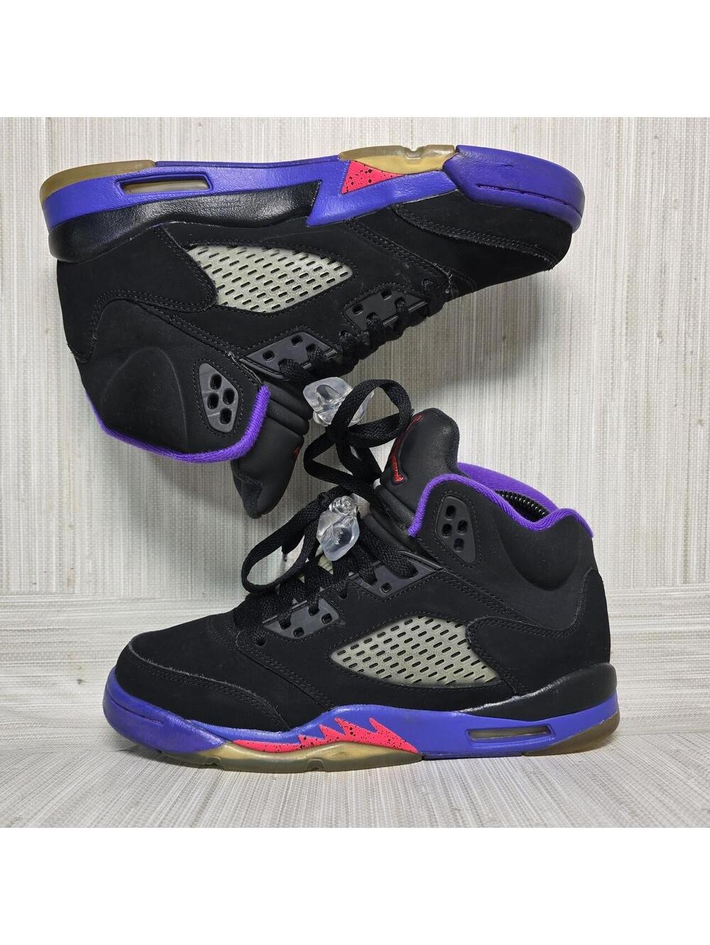 Air Jordan 5 Retro Raptors Fierce Purple GS Size 5.5Y